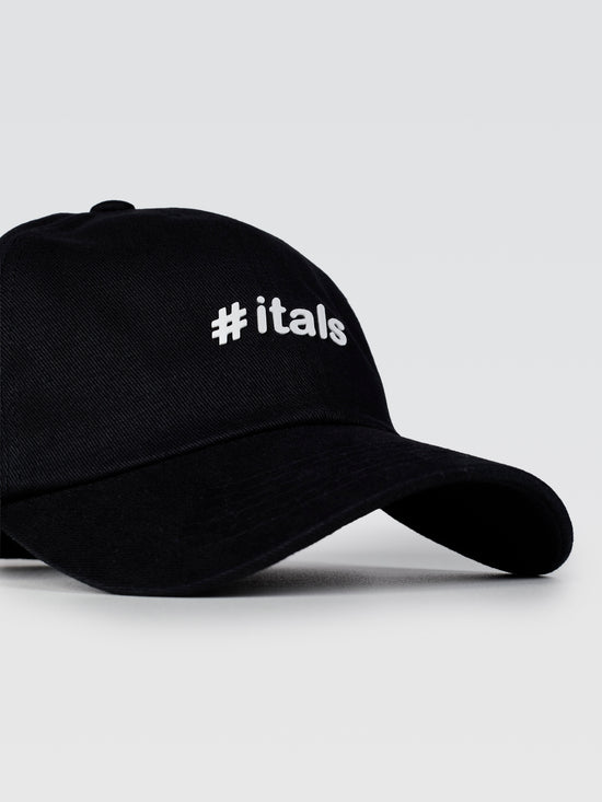 Boné Dad Hat Preto Logo Branco
