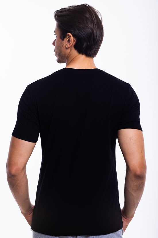 Camiseta Básica Preto Lisa