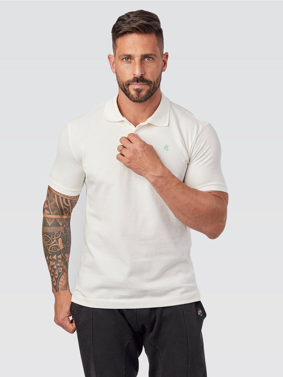 Camisa Polo Itals Off White