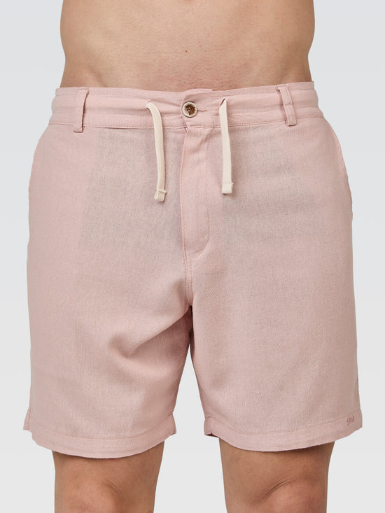 Short Alfaiataria Rosa