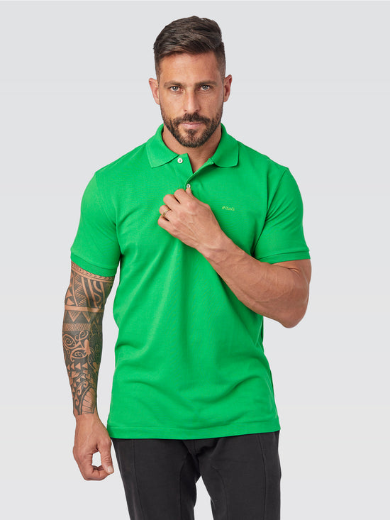 Camisa Polo Peruana Verde