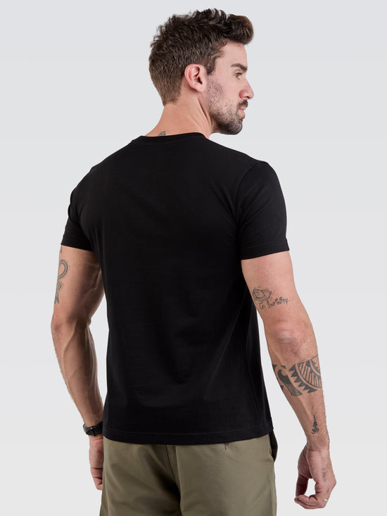 Camiseta Pima Anti-Monday Preto
