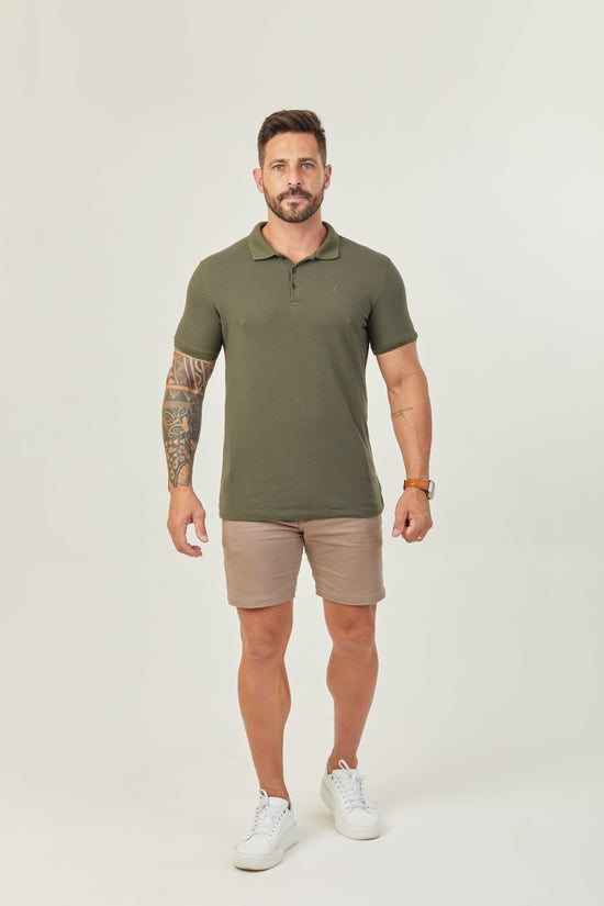 Camisa Polo itals Militar