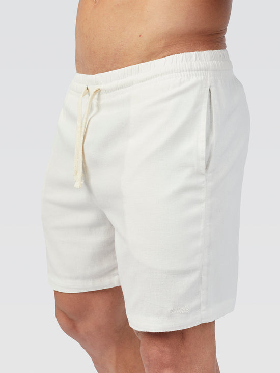 Short Linho Off White