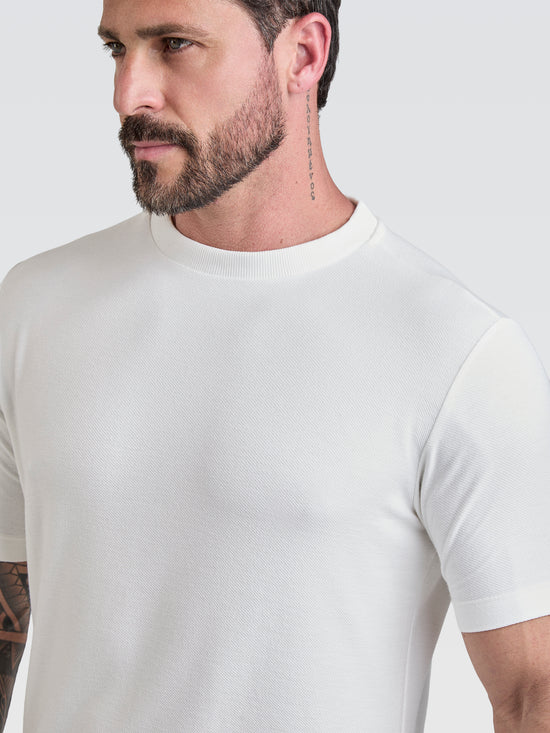 Camiseta New Textura Branco