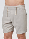 Short Linho Europeu Cinza
