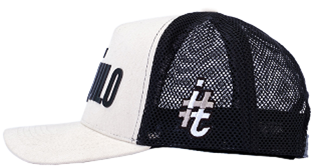 Boné itals Vem Tranquilo Off White