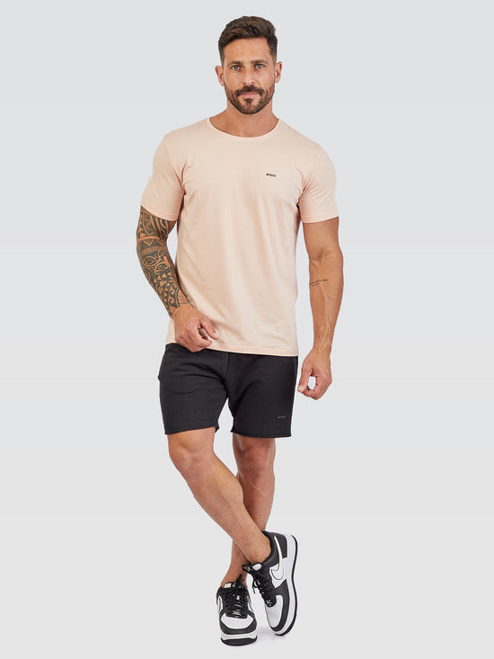 Camiseta Básica Cyber Rosê