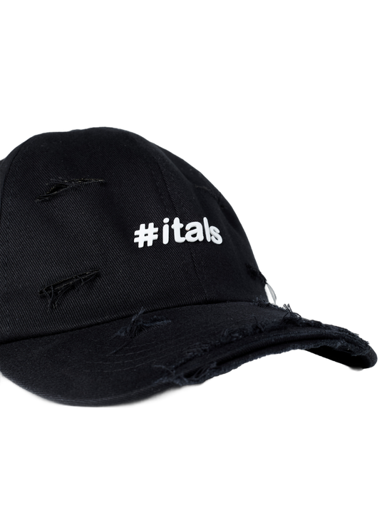 Boné Dad Hat Destroyed Preto