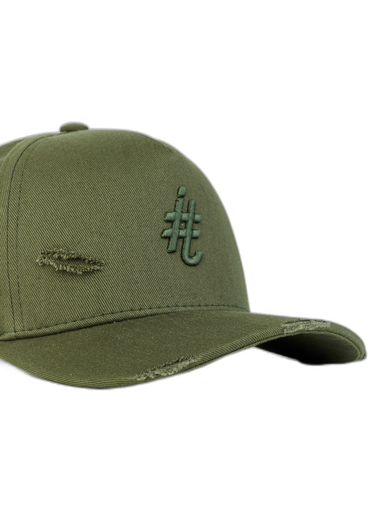 Boné Itals Destroyed Green