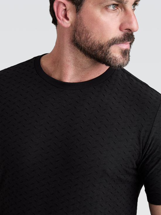 Camiseta Textura Matrix Preto