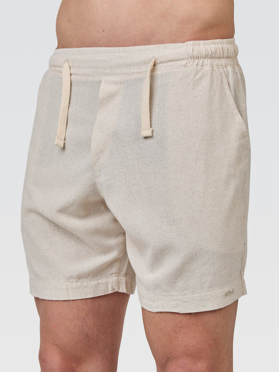 Short Linho Europeu Crú