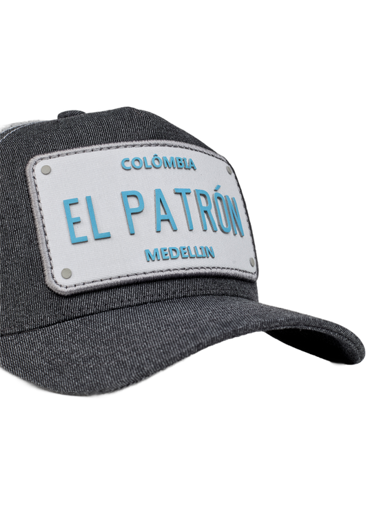 Boné itals El Patron Cinza e Azul