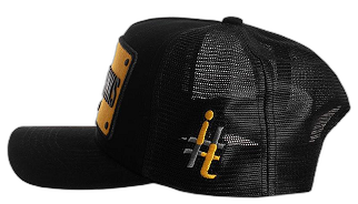 Boné itals We Rob Banks Preto