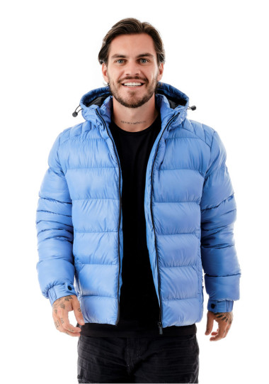 Jaqueta itals Bomber Puff Azul