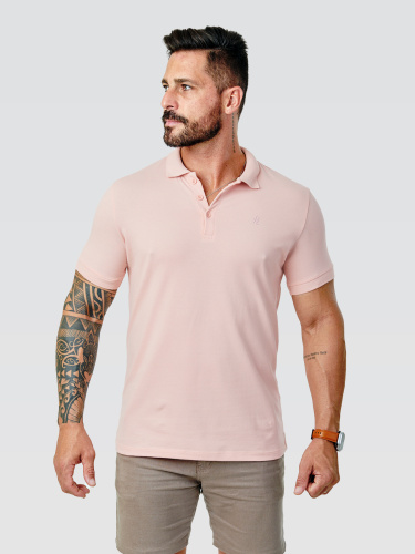 Camisa Polo itals Rosê