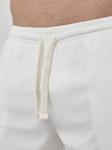 Short Itals Linho Off White