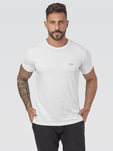 Camiseta Básica Cyber Branco