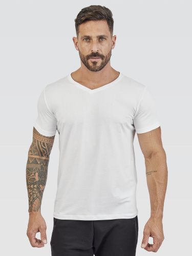 T-Shirt Gola V Branco