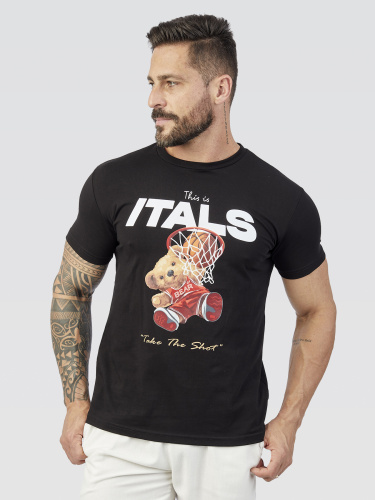 Camiseta Peruana Bear Ball Black