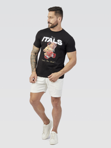 Camiseta Peruana Bear Ball Black