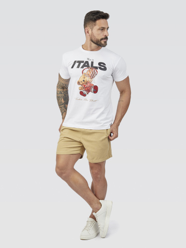 Camiseta Peruana Bear Ball White