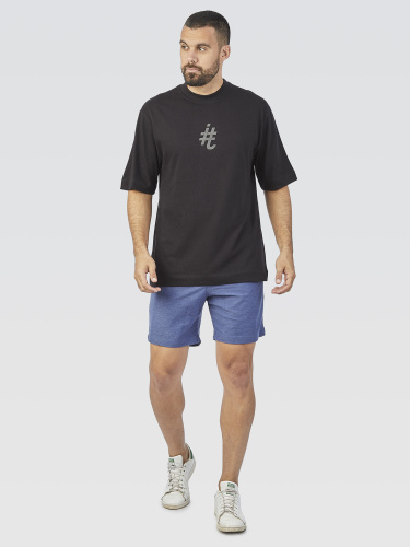 Camiseta Oversized Hashtag Black