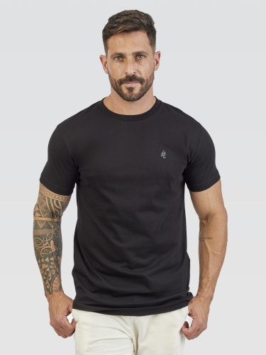 Camiseta Pima Life is Now Flash Black