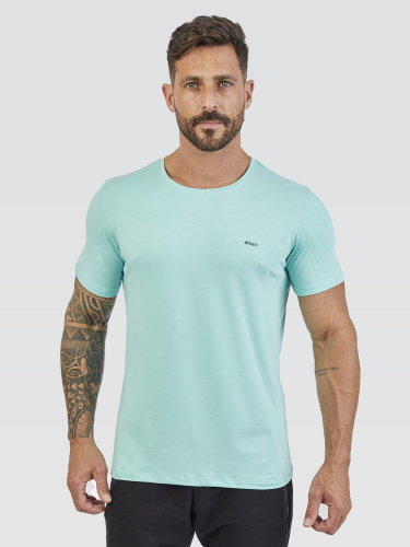 Camiseta Básica Cyber Verde Água