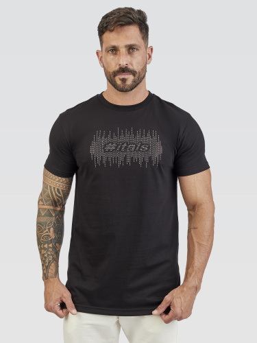 Camiseta Pima Shine Black