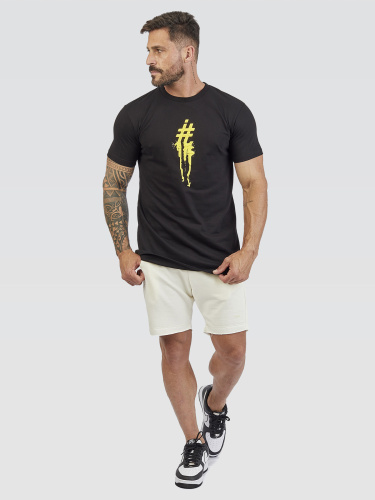 Camiseta Pima Mundo Yellow Black 