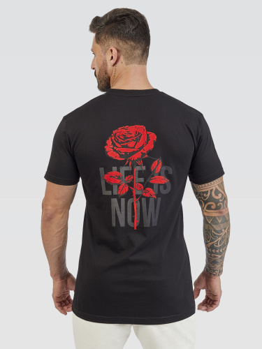 Camiseta Pima Black Rose