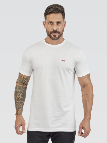 Camiseta Pima white Rose