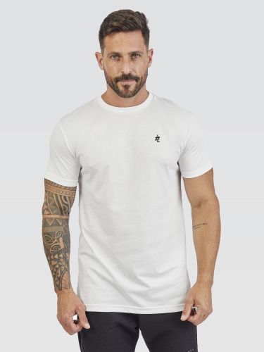 Camiseta Pima Life is Now Flash White