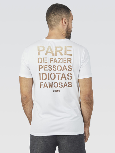 Camiseta Fama Branco