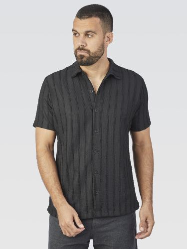 Camisa Sunset Textura Preto