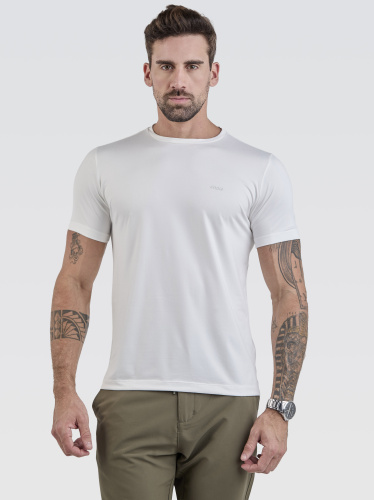 Camiseta Básica Any Time Off-White