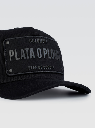 Boné Plata o Plomo Black