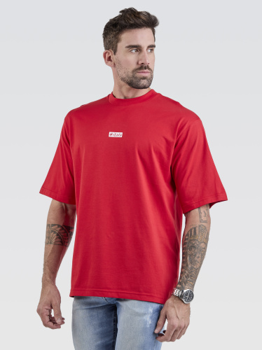 Camiseta Pima Oversized Since 2012 Red
