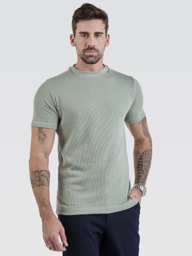 Camiseta New Tricot Verde Sálvia