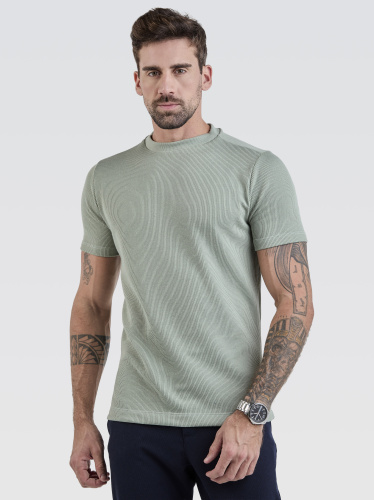 Camiseta New Tricot Verde Sálvia