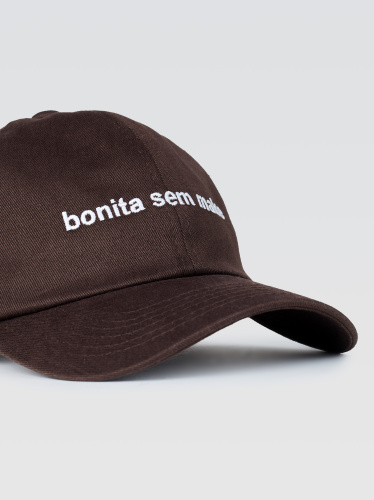 Boné Dad Hat Make Marrom