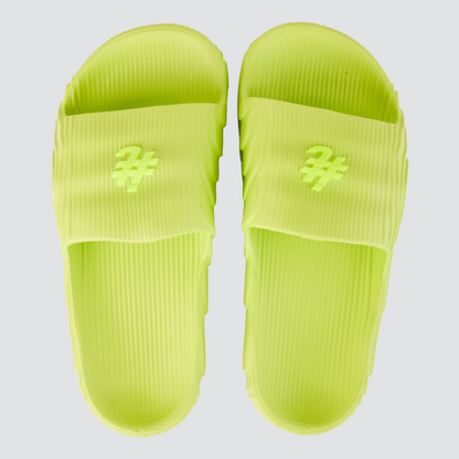 Chinelo itals Nuvem Adventure Verde Limão