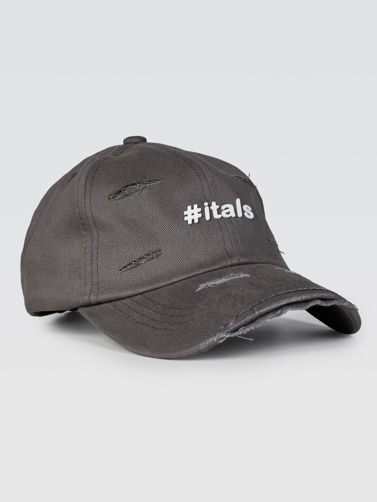 Boné Dad Hat Destroyed Cinza