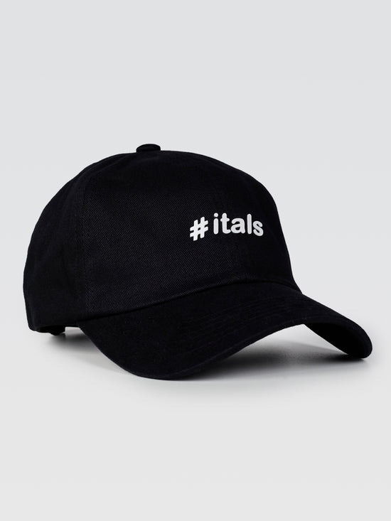 Boné Dad Hat Preto Logo Branco