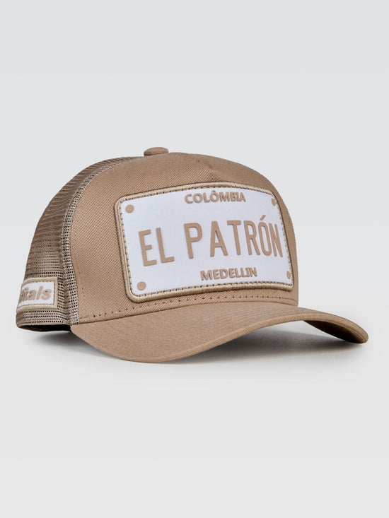 Boné El Patrón Nude Patch Branco