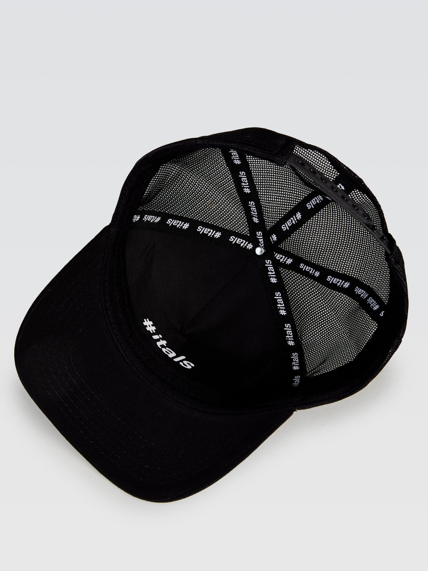 Boné El Patrón Preto Patch Ocean
