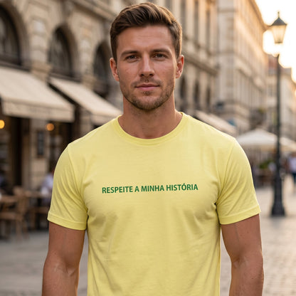 Camiseta #itals Copa Amarelo