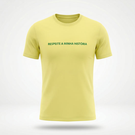 Camiseta #itals Copa Amarelo