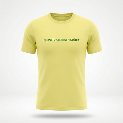Camiseta #itals Copa Amarelo